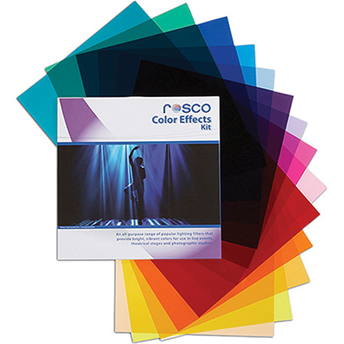 Rosco - 110124240001 - Color Effects Filter Kit (20 x 24")