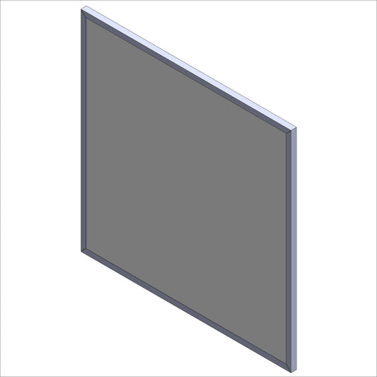 Matthews - 119732-6 - PN 119732-6 - 42X42 REF BOARD,SA,SILVER