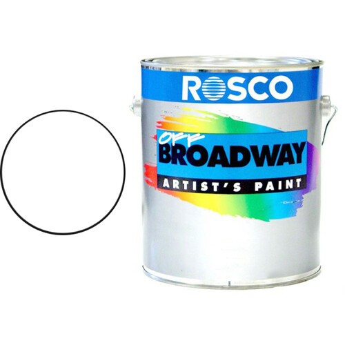 Rosco - 150053510640 - Off Broadway Paint - White White - 5 Gal.