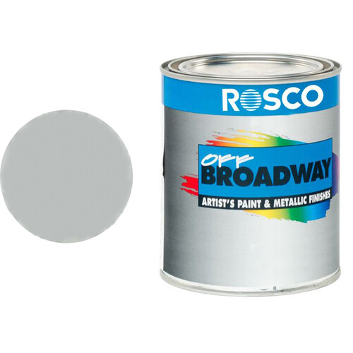 Rosco - 150053850128 - Off Broadway Paint - Silver - 1 Gal.