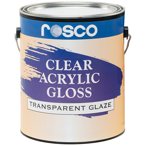 Rosco - 150055800640 - Clear Gloss Acrylic Glaze - 5 Gal