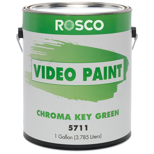 Rosco - 150057110640 - Chroma Key Paint (Green, 5 Gallons)