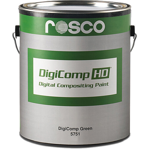 Rosco - 150057510640 - DigiComp HD Digital Compositing Paint (Green, 5 Gallons)
