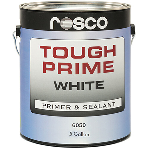 Rosco - 150060500640 - Tough Prime White Primer & Sealant (5 Gallons, Satin)