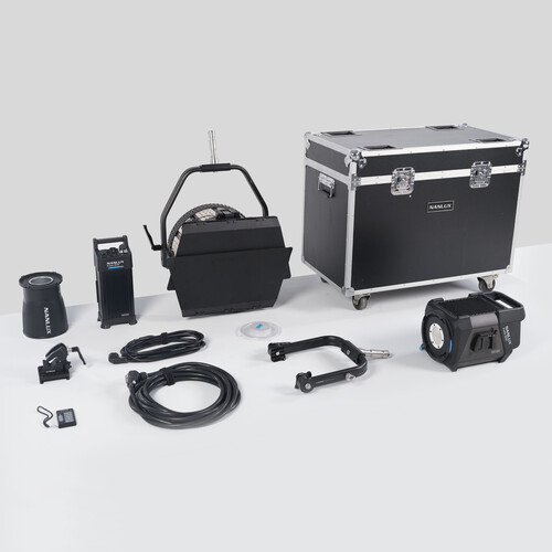 NANLUX - EVOKE-900C-FL-YK-KIT - Evoke 900C RGBLAC Spot Light w/FL-35YK Fresnel Lens & Road Case