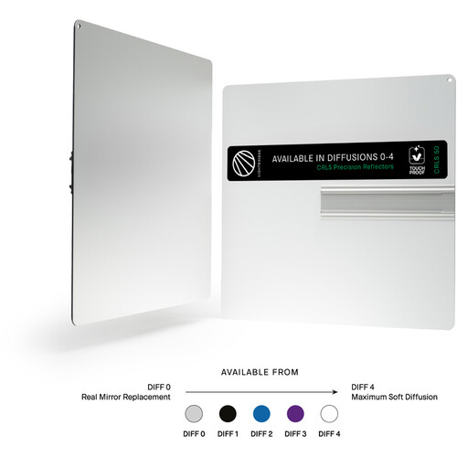 Lightbridge C0300015-02 50x50 Diff 3 (Gen2) with Sleeve – Touchproof CRLS Precision Lighting Reflector, Soft Spill-Light-Free Diffusion (Misty Day-Inspired)