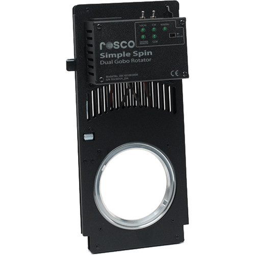 Rosco - 205631000000 - SimpleSpin Dual Gobo Rotator