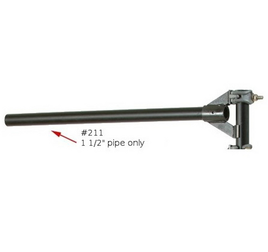 City Theatrical-1 1/2” PIPE (PER FT) DRILLED FOR SAFER SIDEARM -211