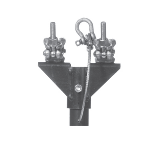 City Theatrical-PIPE END TAIL DOWN (INCLUDES 6’ OF 1 1/2” PIPE)-290