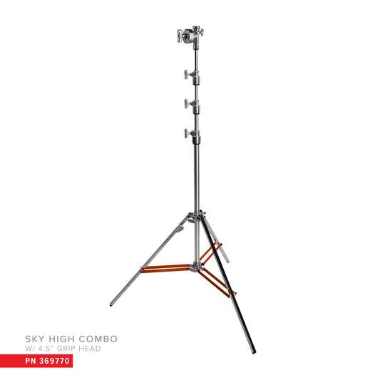 Matthews - 369770 - Hollywood Overhead Stand Triple Riser with 4.5" Grip Head