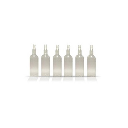 City Theatrical-WHISKEY BOTTLE, CLEAR (10 7/8” HIGH)-3920