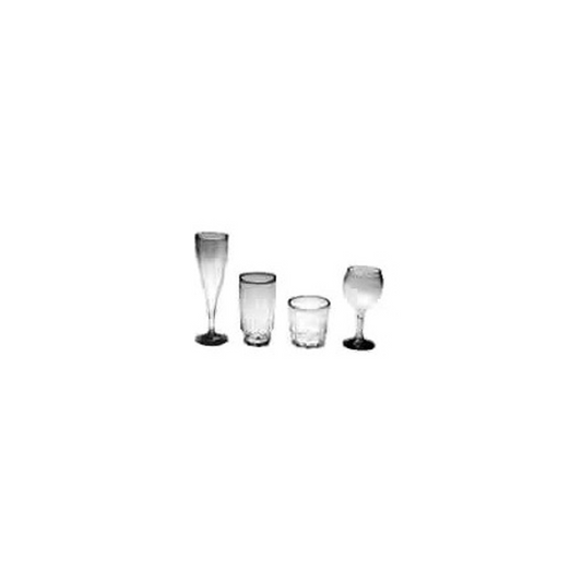 City Theatrical-WATER GLASS, TALL, CLEAR (5 1/4” HIGH)-3971