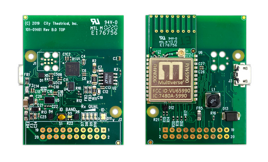 City Theatrical-MULTIVERSE RECEIVER CARD, 900MHz-5907