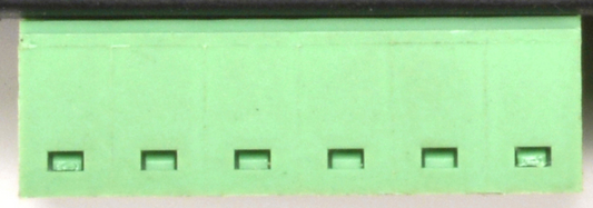 City Theatrical-TERMINAL BLOCK CONNECTOR, SIX PIN, FEMALE, FOR 5942/5943-5951