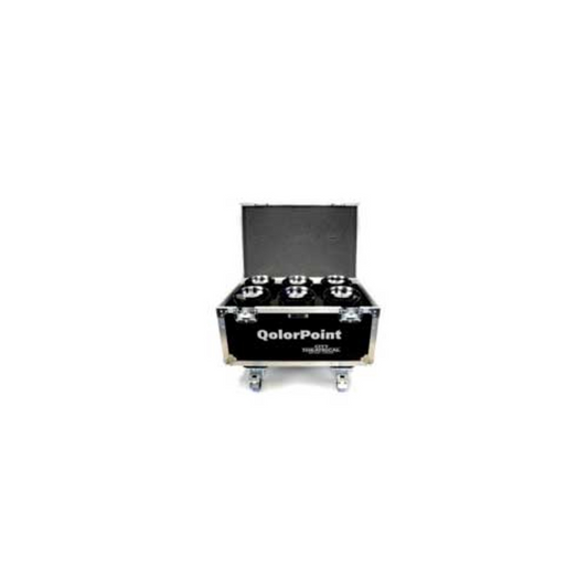 City Theatrical-QOLORPOINT™ CHARGING CASE FOR 6 LED UPLIGHTERS-7015