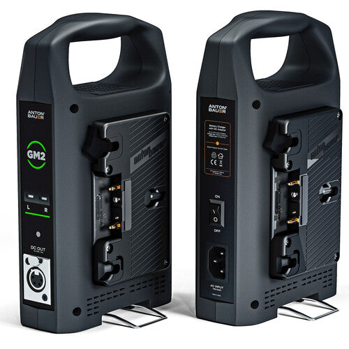 Anton Bauer 8675-0170 - 2 X Titon Micro 90GM batteries and GM2 Charger
