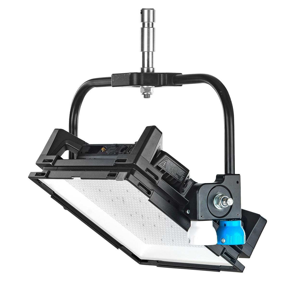 Litepanels 945-2311 - Gemini 1x1 Hard RGBWW LED Panel (Pole-Operated Yoke, US Power Cable)