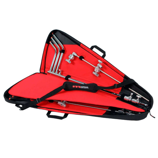 Matthews - 999081 - Professional Studio Grade Bundle - C-Stand Shoulder Kit Bag with 40” C-Stand, Grip Head & Arm, Reverse Folding Kit Stand, MQ Mount & Mini Grip Head - Heavy Duty Stands and Hardware for Photography & Videography Equipment