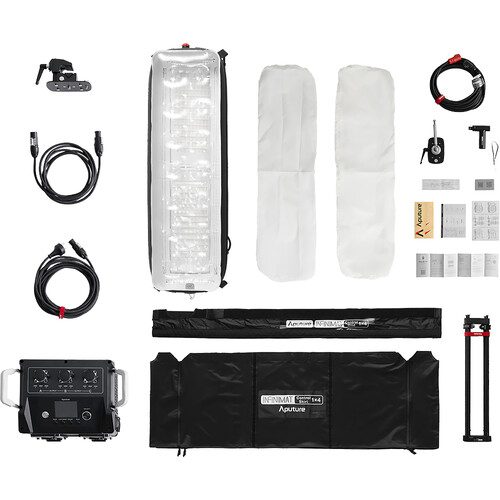 Aputure INFINIMAT 1x4 Gold Mount Kit w/ Clear Softbox (US)