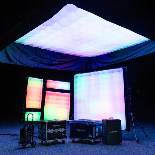 Aputure - INFINIMAT 20'x20' 20x20ft tunable color mat light with inflatable airbag - V MOUNT