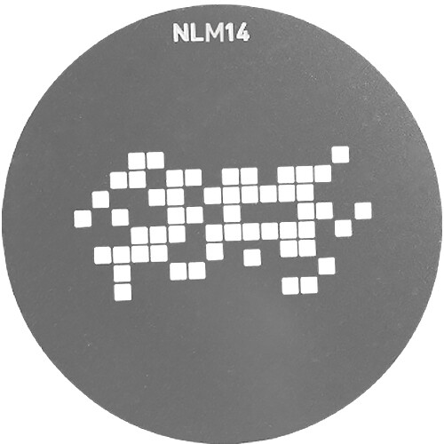 NANLUX - AS-GB-A-SET1 - NL Mount Projection Attachment GOBO Set #1 10 Gobo Patterns