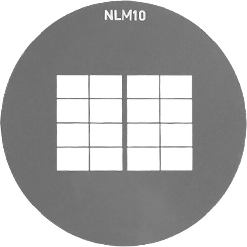 NANLUX - AS-GB-A-SET1 - NL Mount Projection Attachment GOBO Set #1 10 Gobo Patterns
