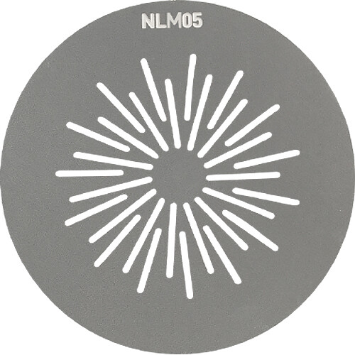 NANLUX - AS-GB-A-SET1 - NL Mount Projection Attachment GOBO Set #1 10 Gobo Patterns