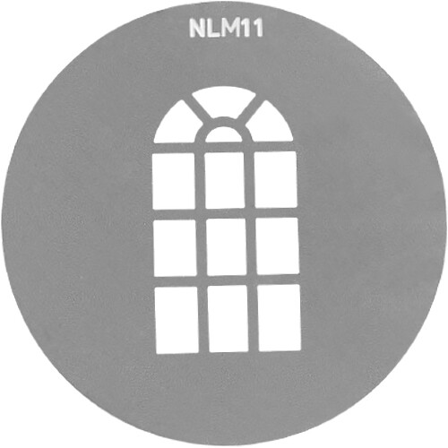 NANLUX - AS-GB-A-SET1 - NL Mount Projection Attachment GOBO Set #1 10 Gobo Patterns