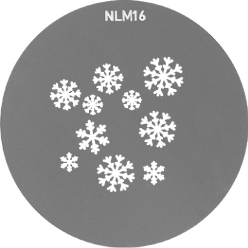 NANLUX - AS-GB-A-SET2 - NL Mount Projection Attachment GOBO Set #2 10 Gobo Patterns