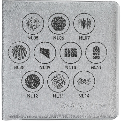 Nanlite FM Mount Projection Attachment GOBO Set1