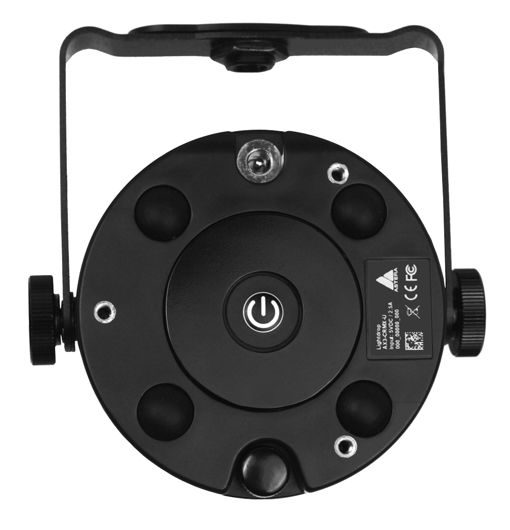 Astera - AX3-BTB - Ax3 LightDrop Battery-Powered LED (Black, 15W)