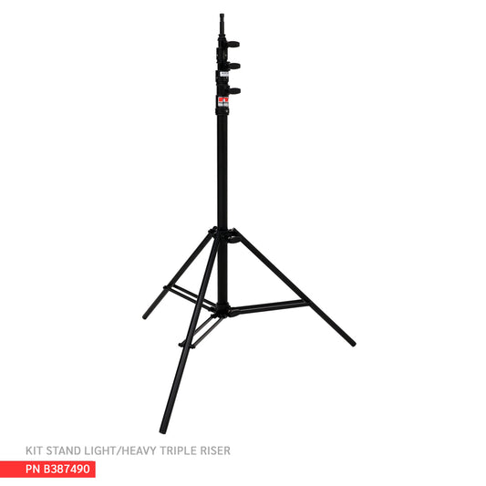 Matthews - B387490 - Kit - Light/Heavy Triple Riser - Black