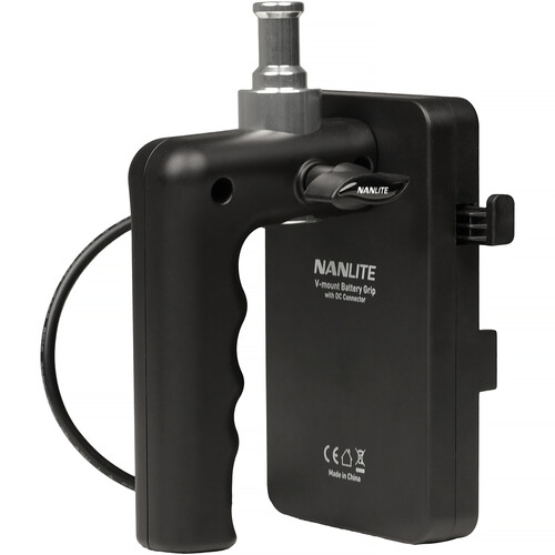 Nanlite V-Mount Battery Grip with DC Connector for Forza 60, FC-60B