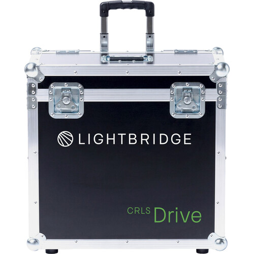 Lightbridge C0300042 C-Drive Flightcase – Rugged & Durable Protective Flightcase for Speedbags in all Sizes up to 50x50 CRLS Precision Lighting Reflectors, Grip Bags & Cleaning Kit
