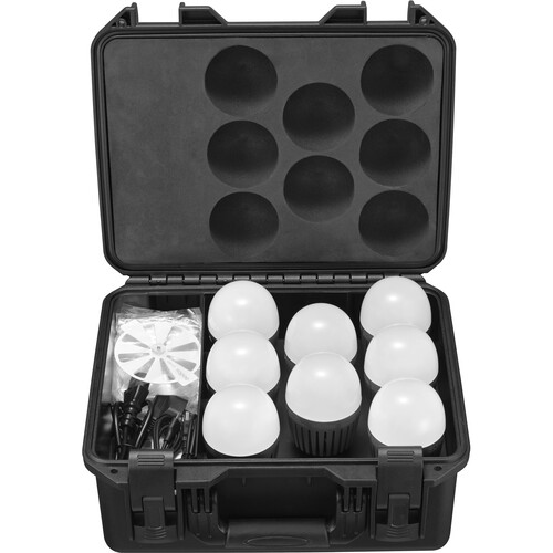 Godox - C7R-K8 - KNOWLED RGB bulb
8-Light kit