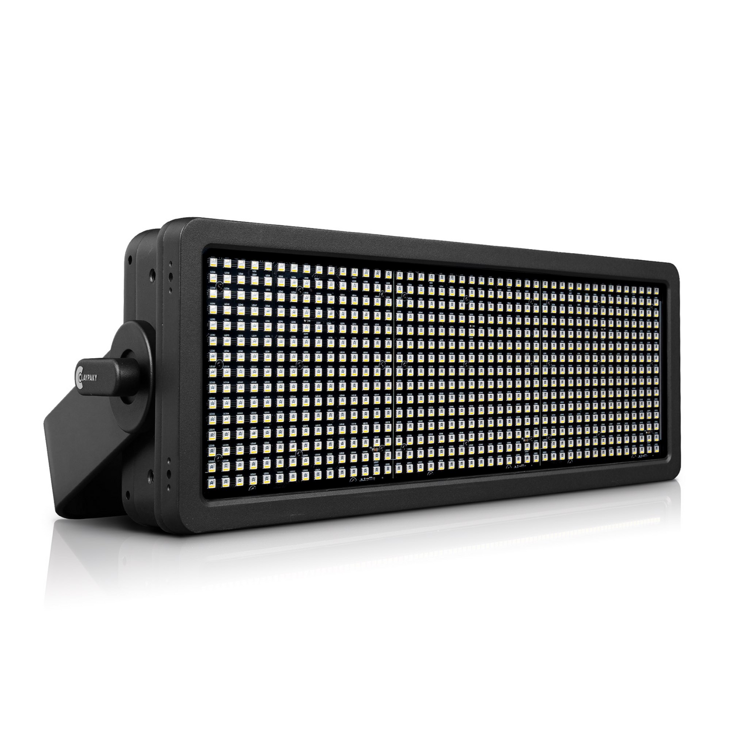Claypaky Tambora Stormy:
675x 2w RGBW SMD LEDs
100-240V, 50/60 Hz ETL IP66