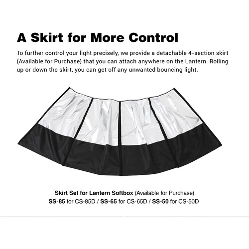 Godox Collapsible Lantern Softbox with Bowens Mount (19.7")