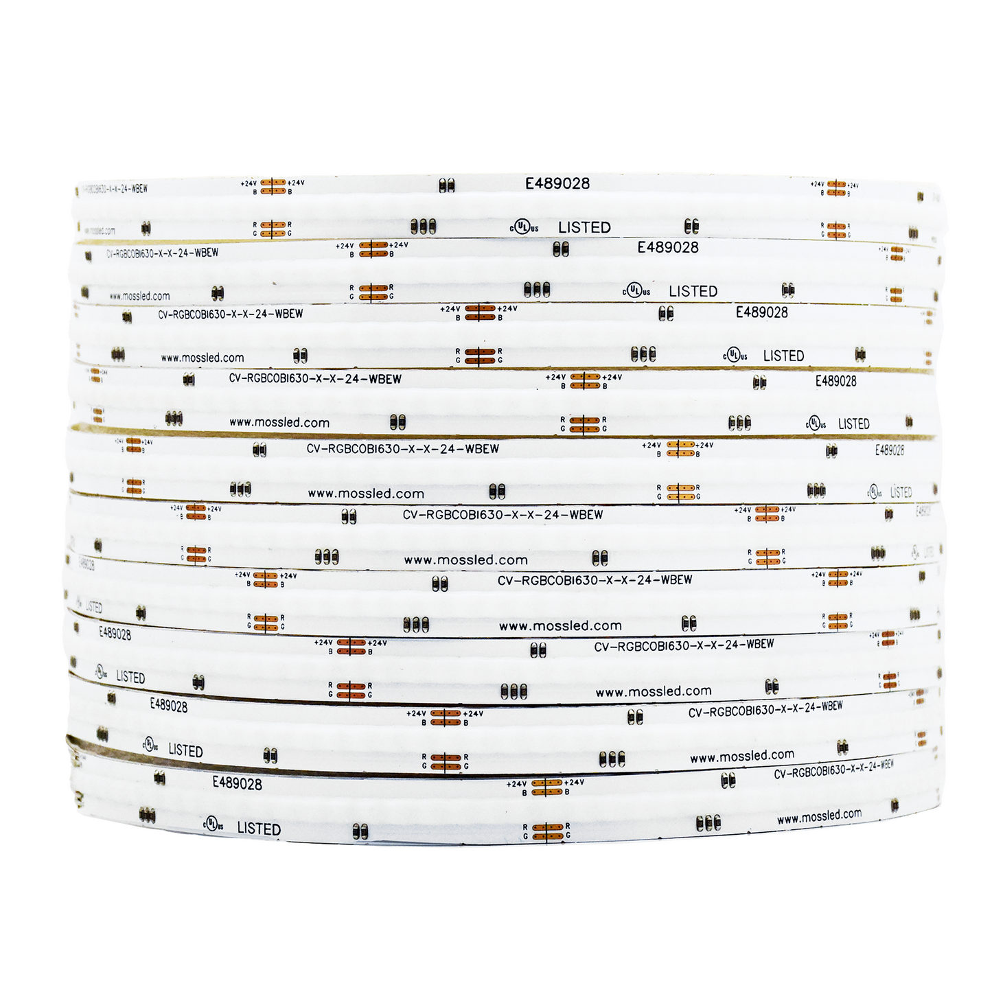 MossLED CV-RGBCOBI630-X-X-24-WBEW SoftFLEX LED 630 RGB 24V