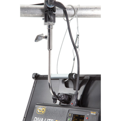 Kino Flo - DIV-L21XCU - Diva-Lite 21 LED DMX Center Mount, Univ (Includes Center Mount Fixture, Louver 90°, Baby Receiver (16mm)