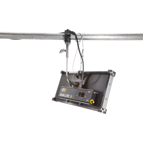 Kino Flo - DIV-L21XCU - Diva-Lite 21 LED DMX Center Mount, Univ (Includes Center Mount Fixture, Louver 90°, Baby Receiver (16mm)