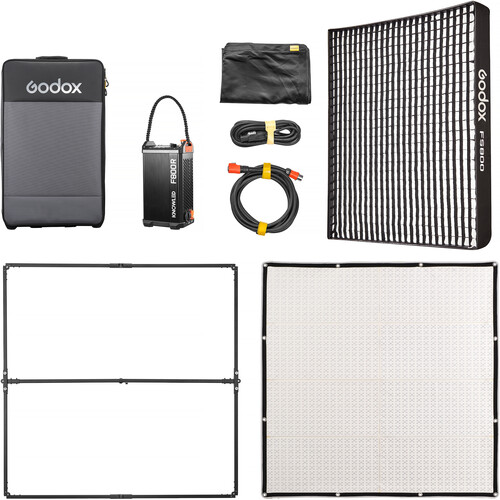 Godox - F800R - KNOWLED Flexible RGB LED mat 800W- 4'x4'