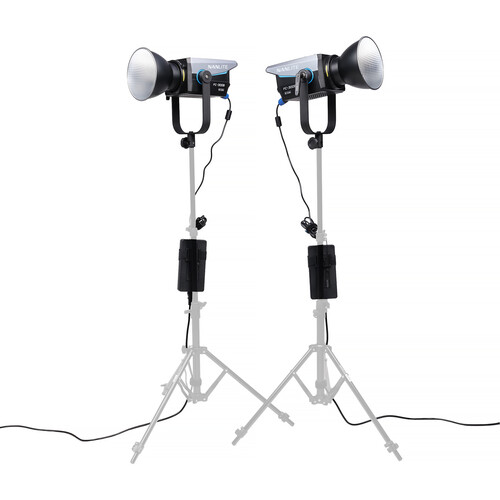 Nanlite FC-300B Spotlight 2-Light Kit with Rolling Case