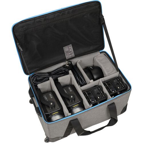 NANLITE Forza 300B II 2KIT LED Spot Light with Trolley Case
