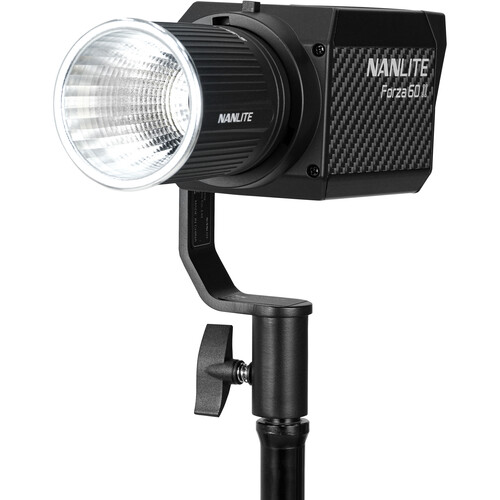 Nanlite Forza 60 II Spotlight incl. reflector, AC, DC battery grip, Bowens adapter and case