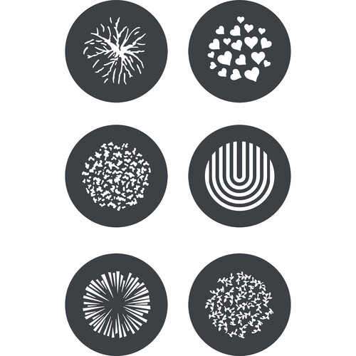 Godox - GP-GS2 - KNOWLED GOBO SET -6PCS