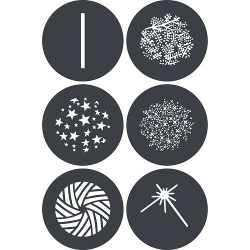 Godox - GP-GS3 - KNOWLED GOBO SET -6PCS
