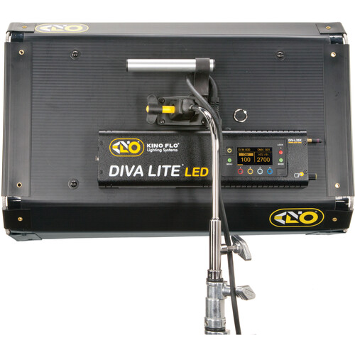 Kino Flo - KIT-DL20XBU - Diva-Lite 20 LED DMX Kit, Univ w/ Soft Case (Includes Diva-Lite 20 LED DMX Fixture, Louver 90°, Baby Receiver (16mm), Soft Case)