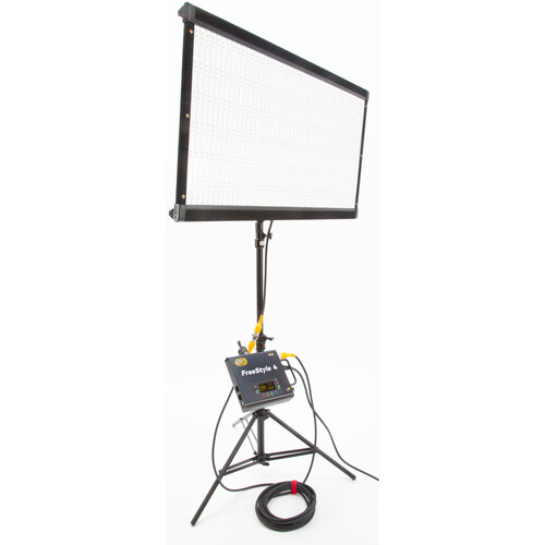 Kino Flo - KIT-FAMAX - FreeStyle Air Max LED DMX Kit, Univ w/ Soft Case (DMX Controller, MTP-BG41 Mount, 25ft Head Extension, Soft Case)