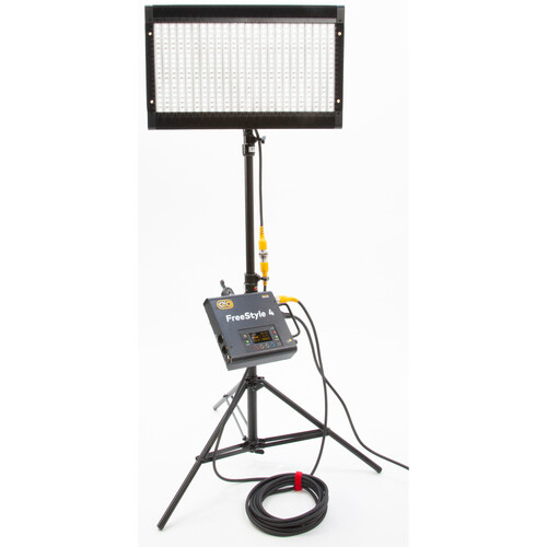 Kino Flo - KIT-FAMINI - FreeStyle Air Mini LED DMX Kit, Univ w/ Soft Case (DMX Controller, MTP-BG41S Mount, 25ft Head Extension, Soft Case)