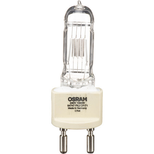 ARRI L2.0005094 Lamp FKJ, 1000W, 3200K, 250 hour, FR 1000, 220V